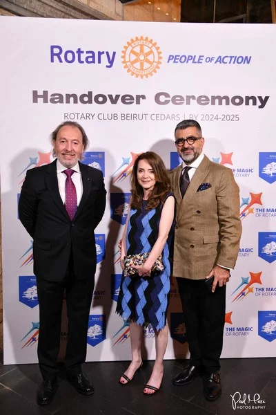 Rodolphe Melki: President of the Rotary Club of Beirut Cedars